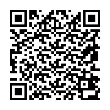 QR Code pour le numéro de téléphone +19852432011