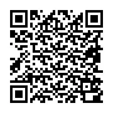 Código QR para número de teléfono +19852500463