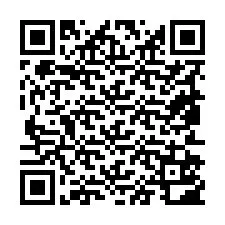 Código QR para número de teléfono +19852502019