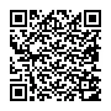 Codice QR per il numero di telefono +19852502106