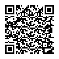 Código QR para número de teléfono +19852502258