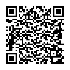 QR Code pour le numéro de téléphone +19852502598