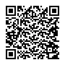 Código QR para número de teléfono +19852502792