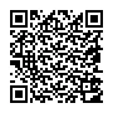 QR Code pour le numéro de téléphone +19852502818