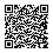 QR код за телефонен номер +19852504052