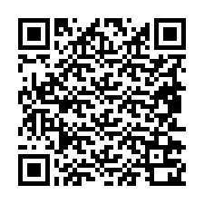 Kod QR dla numeru telefonu +19852720072