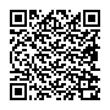 Código QR para número de telefone +19852720226