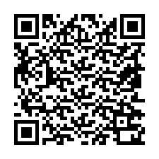 Código QR para número de telefone +19852720249