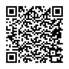 QR Code pour le numéro de téléphone +19852720457