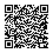 QR-code voor telefoonnummer +19852720458