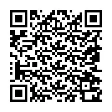 QR kód a telefonszámhoz +19852720788