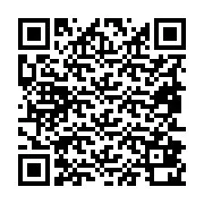 Código QR para número de teléfono +19852820163