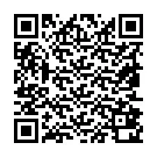 QR код за телефонен номер +19852820189