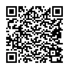 QR Code pour le numéro de téléphone +19852820497