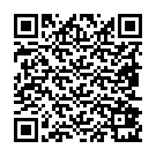 QR Code pour le numéro de téléphone +19852821996