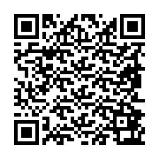 QR Code pour le numéro de téléphone +19852863266