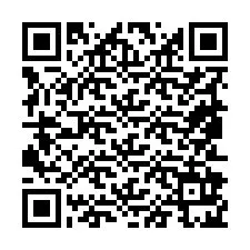 Codice QR per il numero di telefono +19852925479