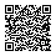 Código QR para número de telefone +19852925487