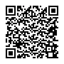 Código QR para número de telefone +19852940033