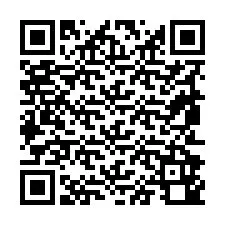 Código QR para número de telefone +19852940261