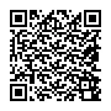 QR Code pour le numéro de téléphone +19852940639