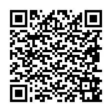 Kod QR dla numeru telefonu +19852941452