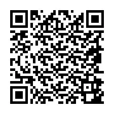 Código QR para número de telefone +19852942068