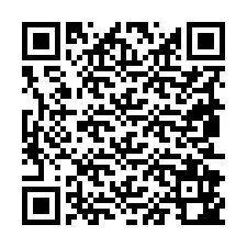 Código QR para número de telefone +19852942594