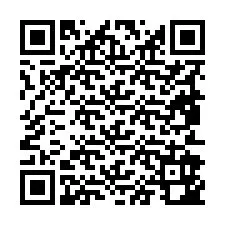 QR Code pour le numéro de téléphone +19852942812