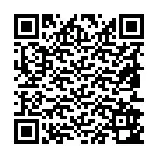 Código QR para número de telefone +19852942909