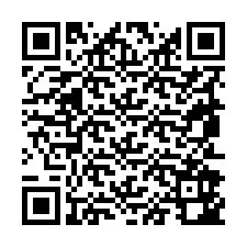 电话号码二维码 +19852942960