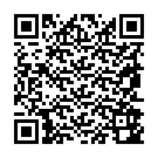 Código QR para número de telefone +19852942970