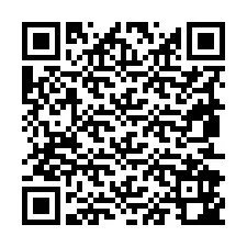 QR Code สำหรับหมายเลขโทรศัพท์ +19852942980