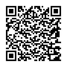 Código QR para número de telefone +19853202001