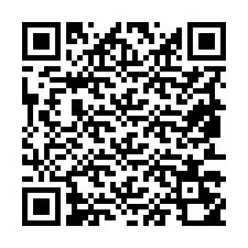 Código QR para número de telefone +19853250519