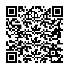 Código QR para número de telefone +19853251603