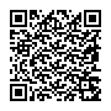 Código QR para número de telefone +19853251944