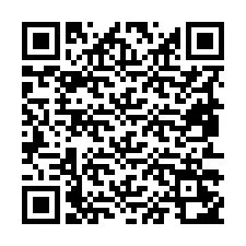 Código QR para número de telefone +19853252643