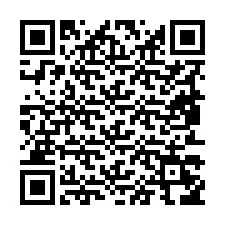 QR-код для номера телефона +19853256446