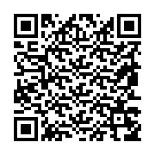 QR-koodi puhelinnumerolle +19853256561