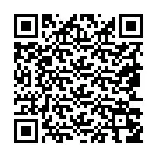 Kode QR untuk nomor Telepon +19853256628