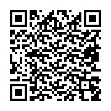 Código QR para número de teléfono +19853258037