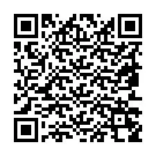 QR-code voor telefoonnummer +19853258608