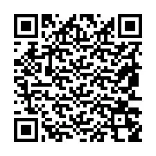 QR kód a telefonszámhoz +19853258731