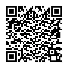 Código QR para número de telefone +19853260049