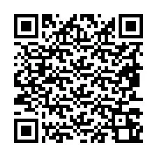 QR kód a telefonszámhoz +19853260052