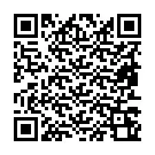 Código QR para número de teléfono +19853260057