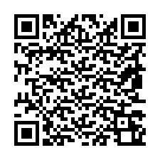 Código QR para número de telefone +19853260091