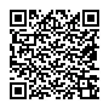 QR-код для номера телефона +19853260099