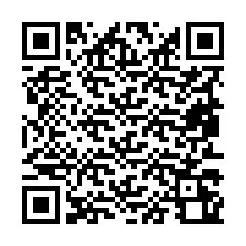 QR Code pour le numéro de téléphone +19853260157